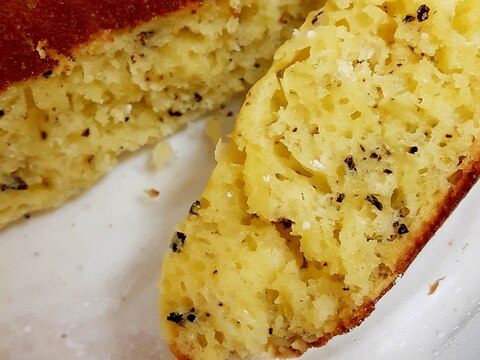 炊飯器で簡単!アールグレー紅茶葉のスポンジケーキ♪